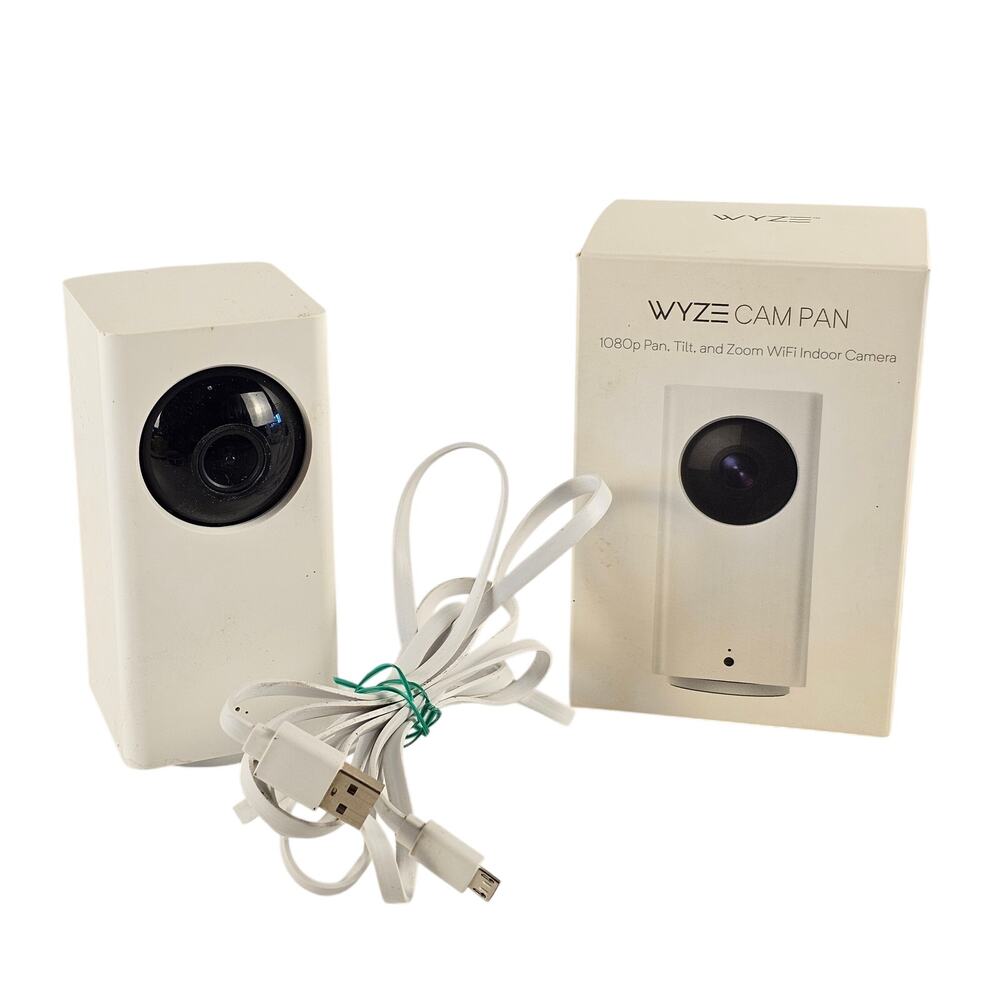 Wyze Cam Pan 1080p WiFi Indoor Security Camera Pan Tilt Zoom WYZECP1